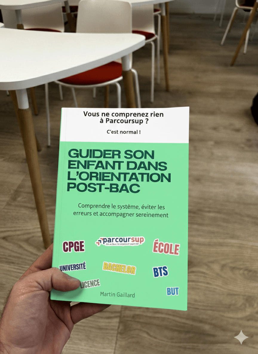 Livre : guider son enfant dans l'orientation post-bac : le guide pratique que tous les parents attendent